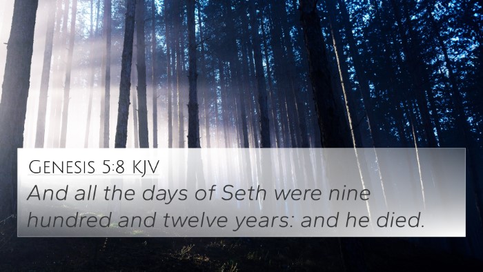 Genesis 5:8 Explained