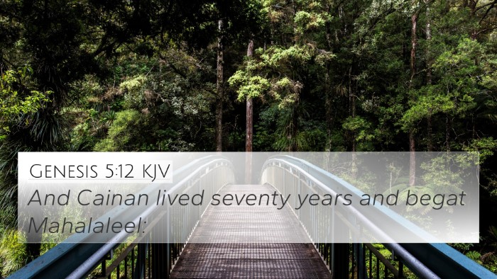 Genesis 5:12 Explained