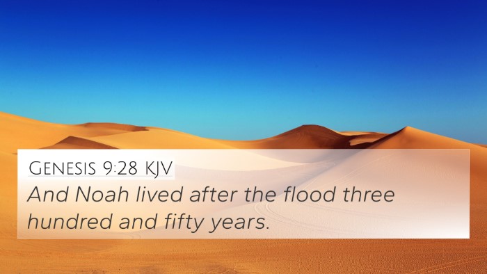 Genesis 9:28 Explained