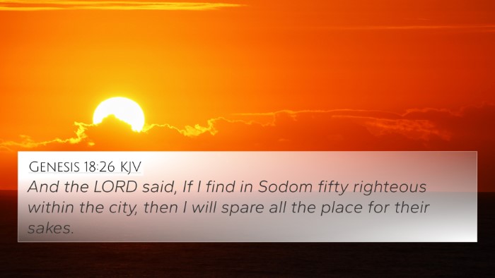 Genesis 18:26 KJV Bible Verse Image