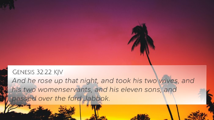 Genesis 32:22 Explained