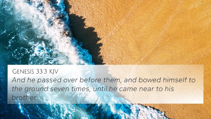 Genesis 33:3 Explained
