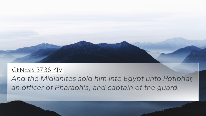 Genesis 37:36 Explained