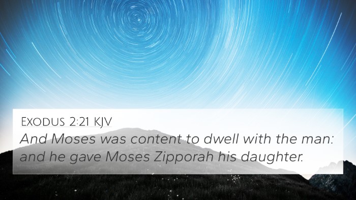 Exodus 2:21 KJV Bible Verse Image