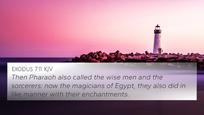 Exodus 7:11 KJV Bible Verse Image