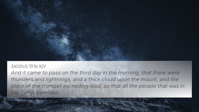 Exodus 19:16 Explained