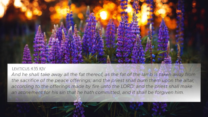 Leviticus 4:35 Explained