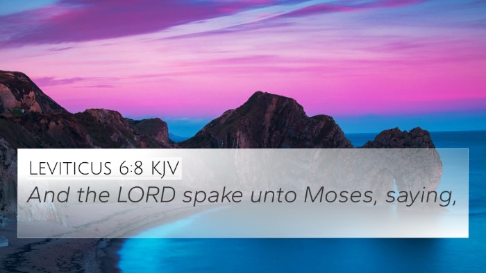 Leviticus 6:8 Explained