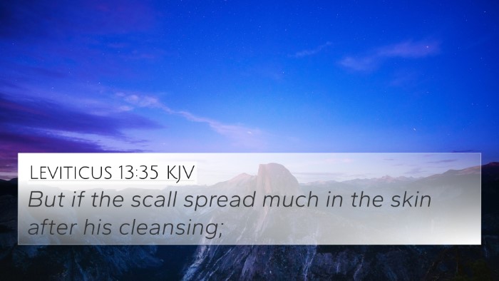 Leviticus 13:35 Explained