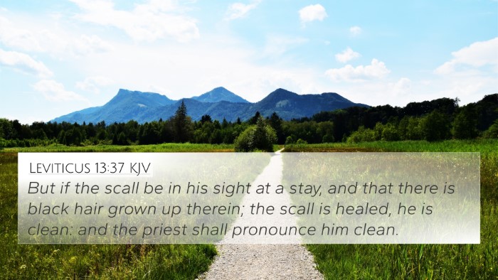 Leviticus 13:37 Explained