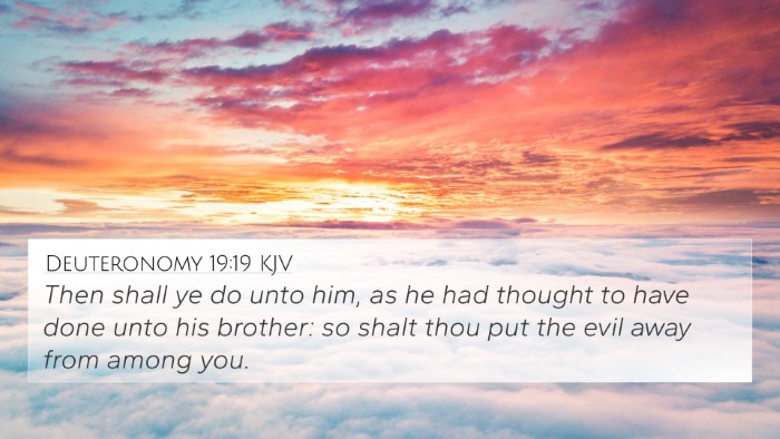 Deuteronomy 19:19 KJV Bible Verse Image