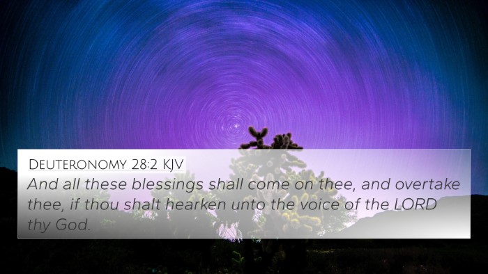 Deuteronomy 28:2 Explained