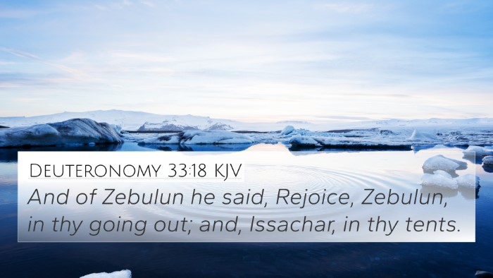 Deuteronomy 33:18 KJV Bible Verse Image