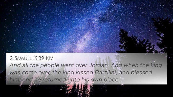 2 Samuel 19:39 Explained