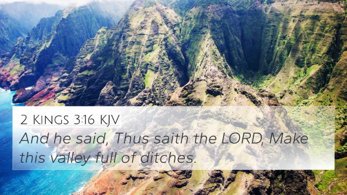 2 Kings 3:16 Explained