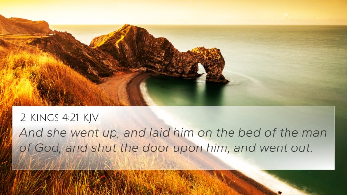 2 Kings 4:21 Explained