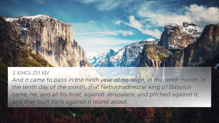 2 Kings 25:1 KJV Bible Verse Image