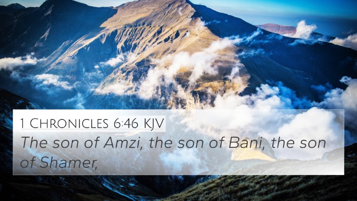 1 Chronicles 6:46 KJV Bible Verse Image