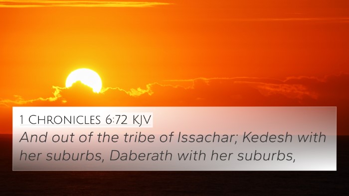 1 Chronicles 6:72 KJV Bible Verse Image