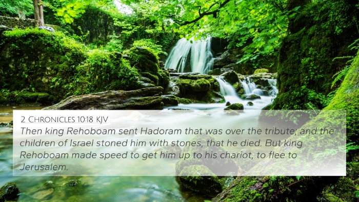 2 Chronicles 10:18 Explained
