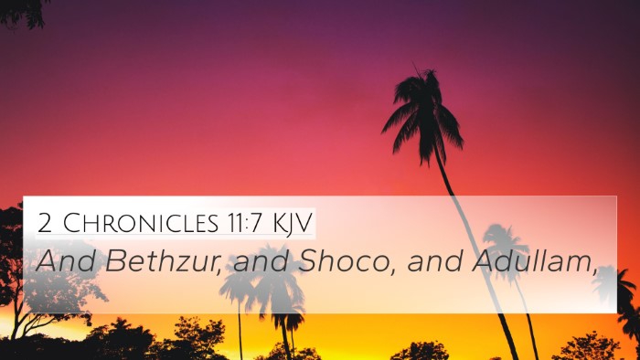 2 Chronicles 11:7 Explained