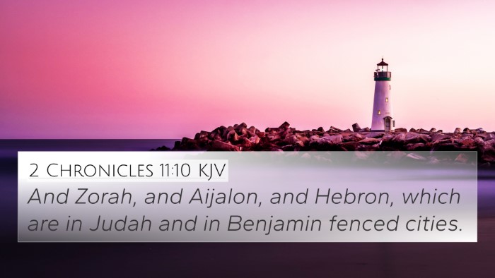 2 Chronicles 11:10 Explained