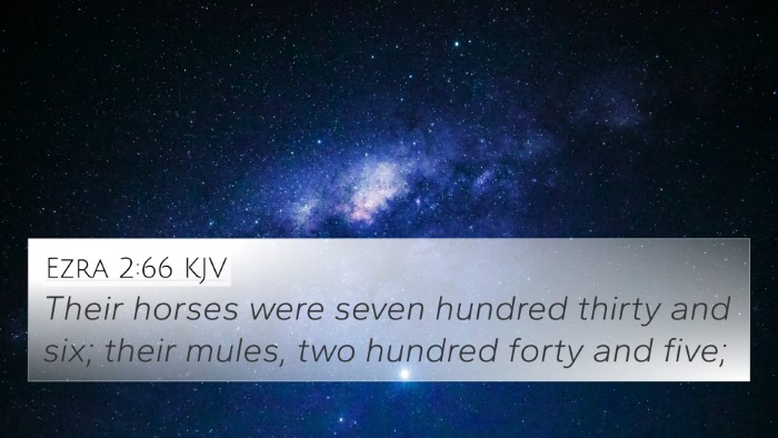 Ezra 2:66 Explained