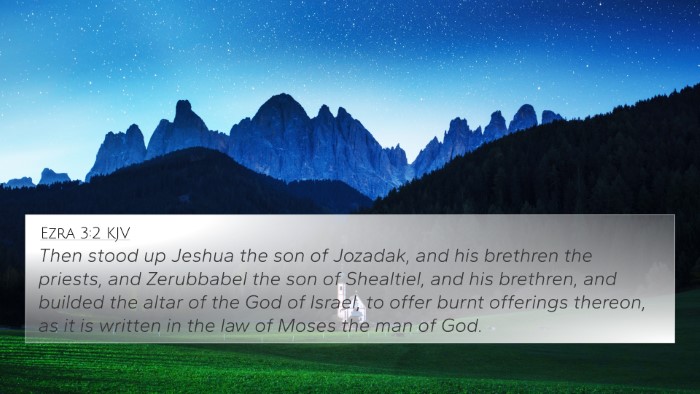 Ezra 3:2 Explained