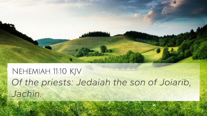 Nehemiah 11:10 Explained