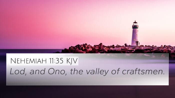Nehemiah 11:35 Explained
