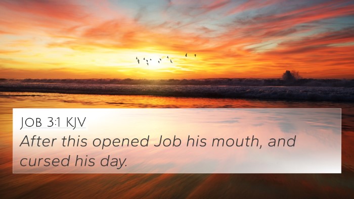Job 3:1 KJV Bible Verse Image