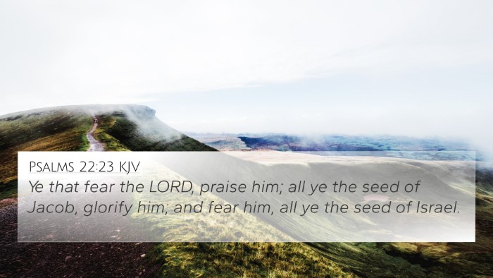 Psalms 22:23 Explained