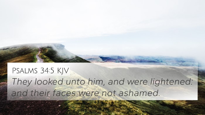 Psalms 34:5 Explained