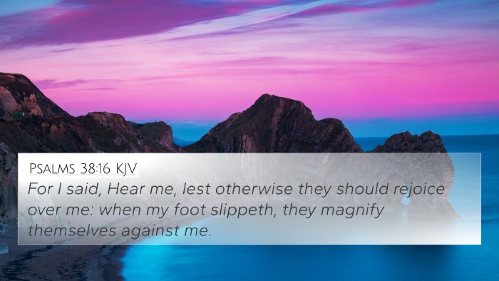 Psalms 38:16 KJV Bible Verse Image