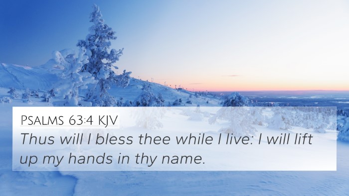 Psalms 63:4 Explained