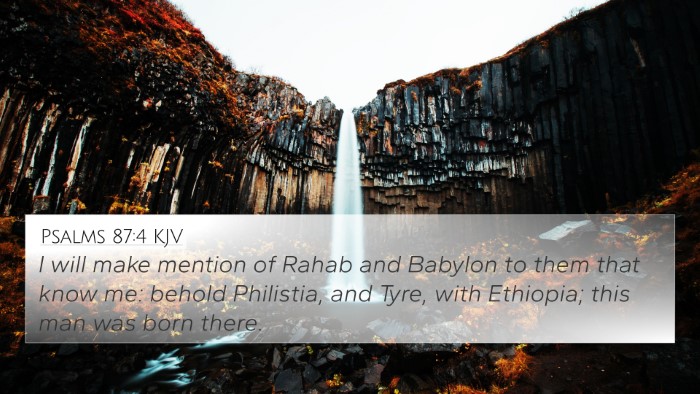 Psalms 87:4 Explained