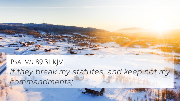 Psalms 89:31 Explained