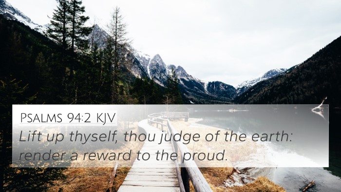 Psalms 94:2 Explained