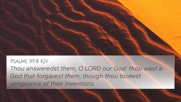 Psalms 99:8 Explained