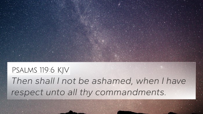 Psalms 119:6 KJV Bible Verse Image