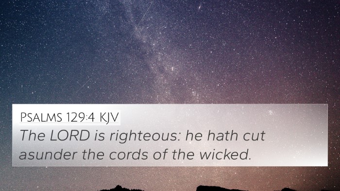 Psalms 129:4 Explained