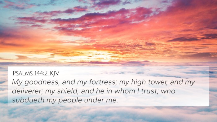 Psalms 144:2 Explained