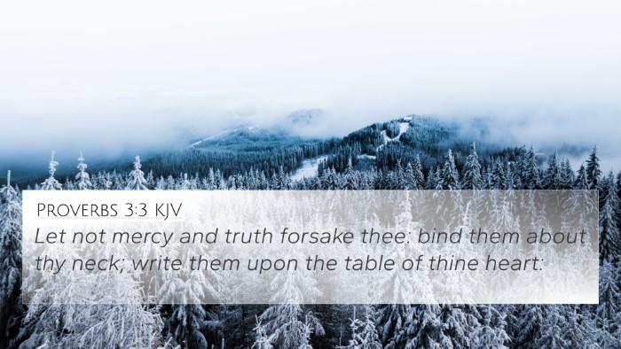 Proverbs 3:3 Explained