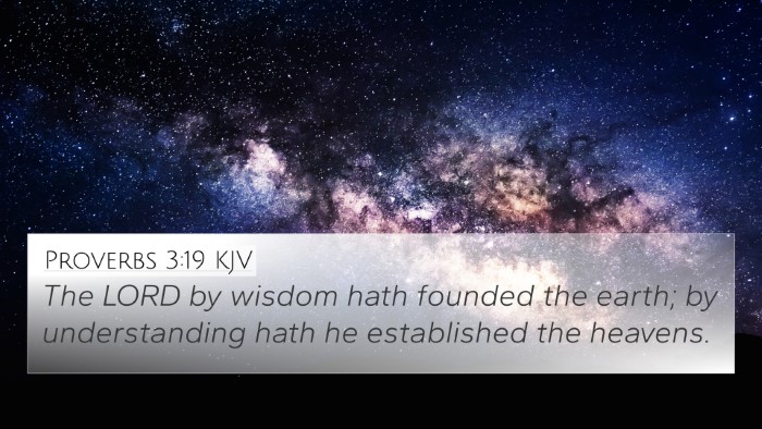 Proverbs 3:19 Explained