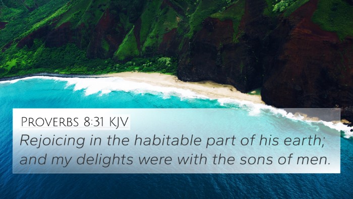 Proverbs 8:31 Explained
