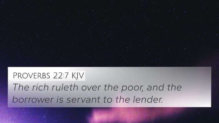 Proverbs 22:7 Explained