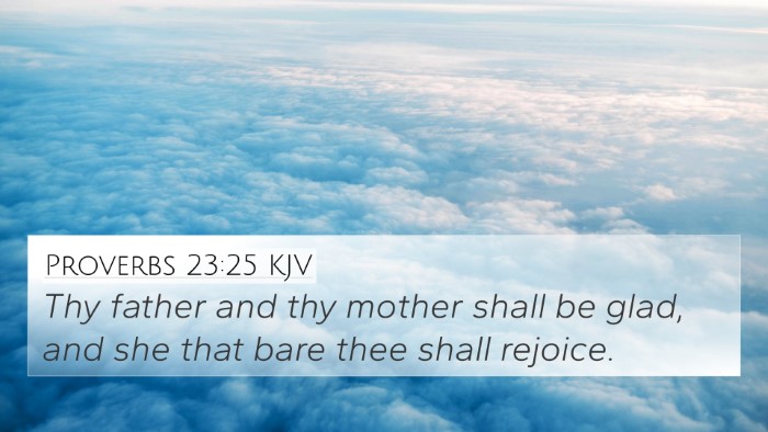 Proverbs 23:25 Explained