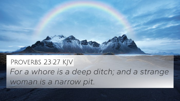 Proverbs 23:27 Explained