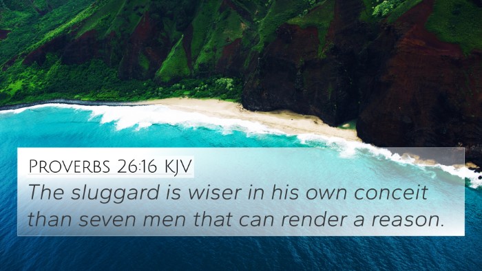 Proverbs 26:16 Explained
