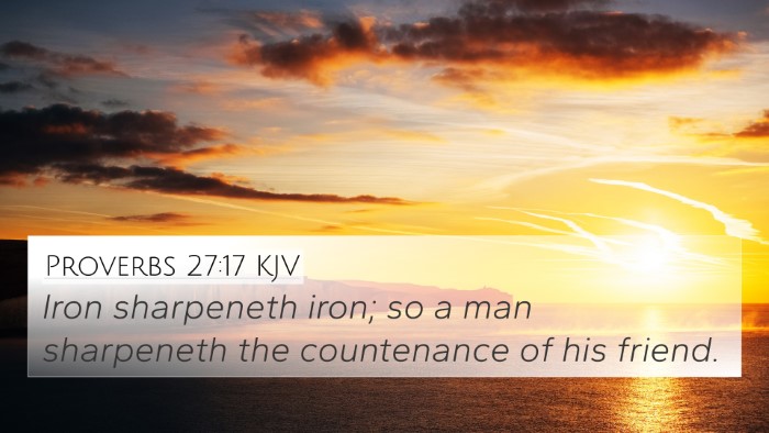Proverbs 27:17 Explained